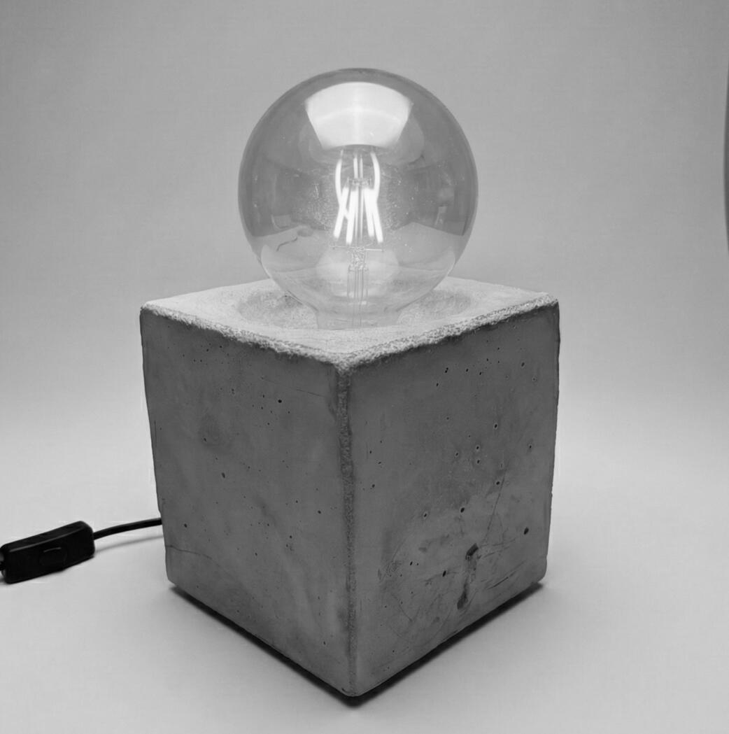 Bedsite Lamp Bedsite Lamp, Concrete, 4.5kg